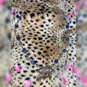 Yemeni agate Prayer box necklace.